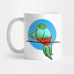 Cute Resplendent Quetzal Mug